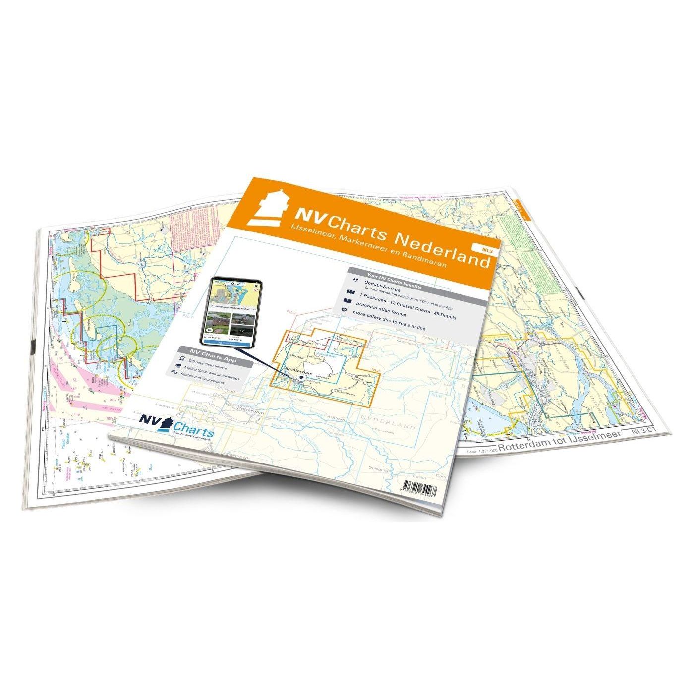 NV VERLAG VAAR-KAART NL3 IJSELMEER EN RANDMEREN 2024