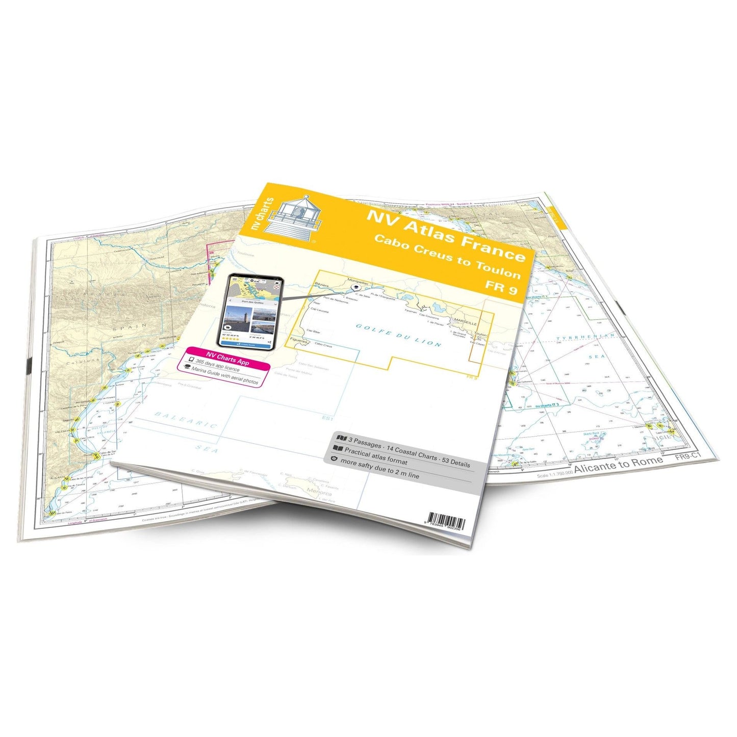 NV Atlas FR9 Cabo Creus to Toulon