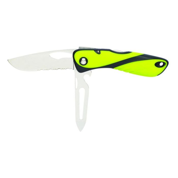 Offshore mes met harpsleutel fluor