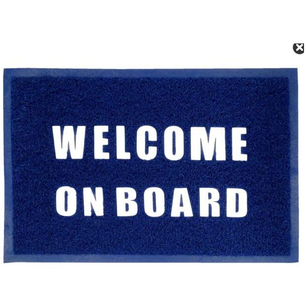 MAT 'WELCOME ON BOARD'