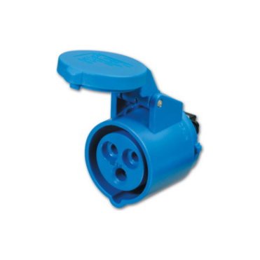 CONTRA STEKKER CEE BLAUW 16A