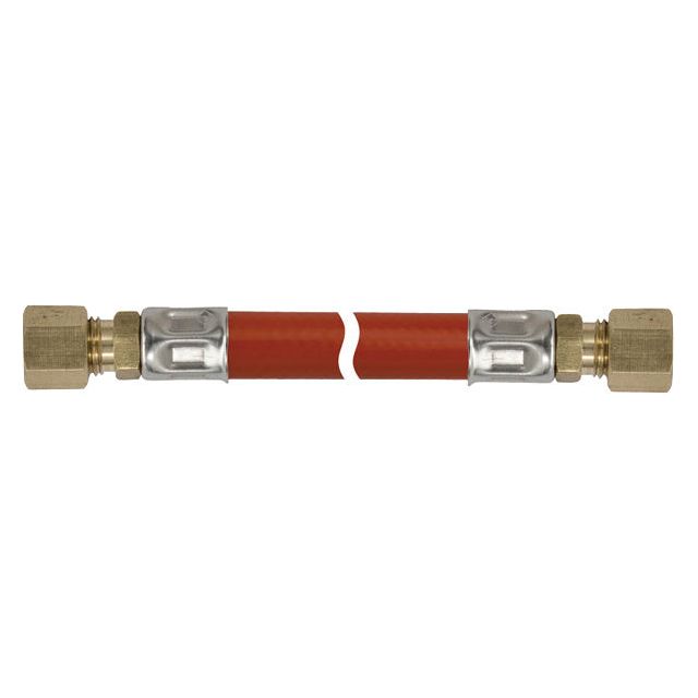 Gasslang 40cm 8mm knel x 8mm knel