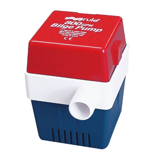 20F RULE 800 GPH BILGE PUMP 12V - SQUARE - 50lpm