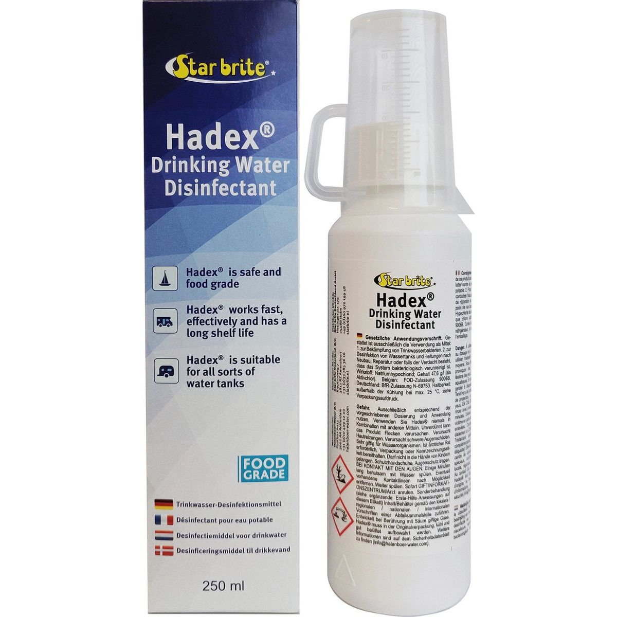 HADEX 250ML DRINKWATERDESINFECTIEMIDDEL