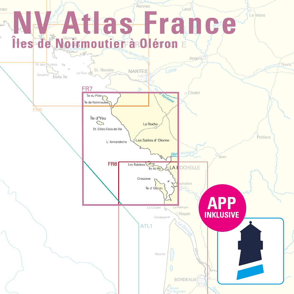 NV Atlas France - FR7 - Îles de Noirmoutier à Oléron - La Rochelle