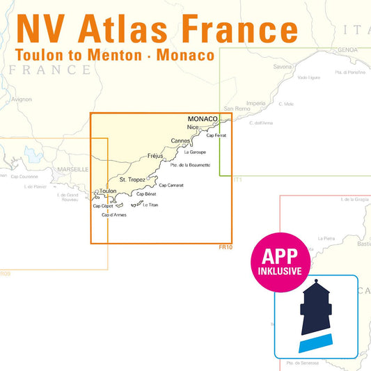NV Atlas FR10 Toulon to Menton - Monaco