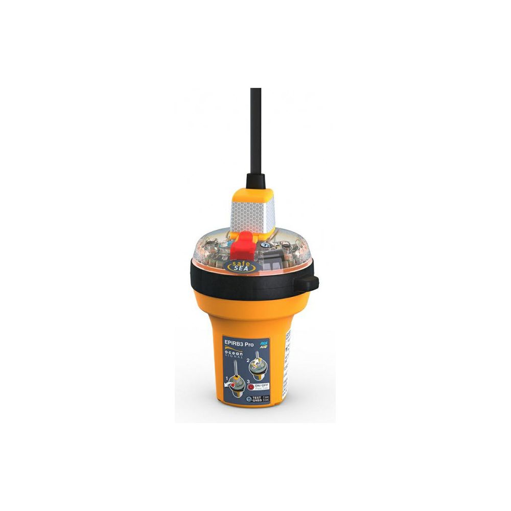 Ocean Signal EPIRB3 Pro: Category 1 EPIRB with AIS, RLS, and NFC Mobile Connectivity