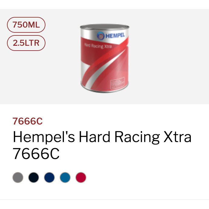 Hempel's Hard Racing Xtra 7666C