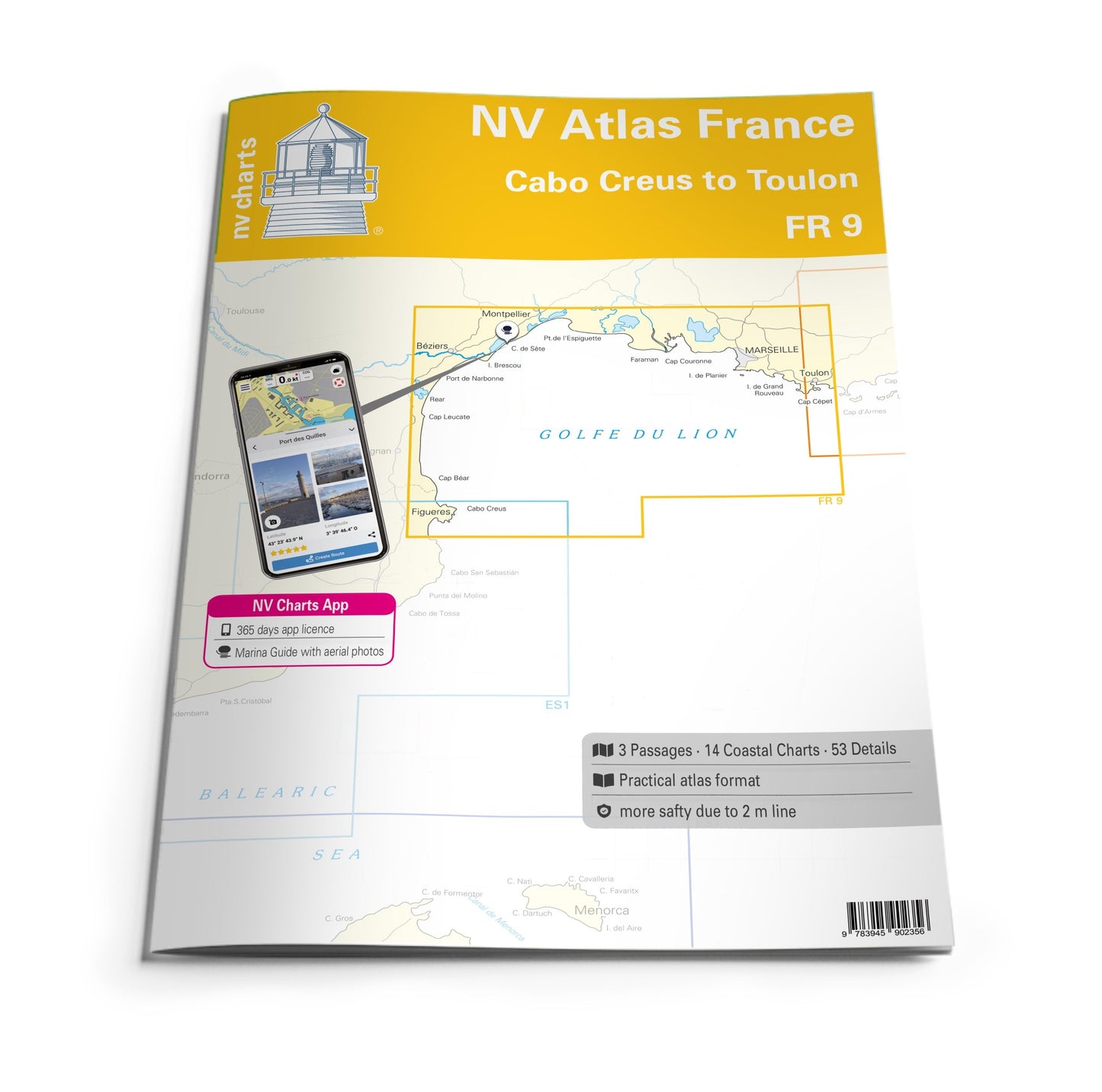 NV Atlas FR9 Cabo Creus to Toulon