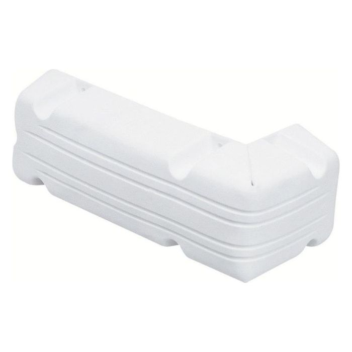 Steigerfender hoek wit