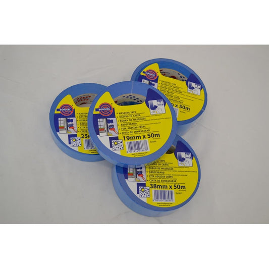 EUROCELL AFPLAKTAPE BLAUW 38MM. 50M.