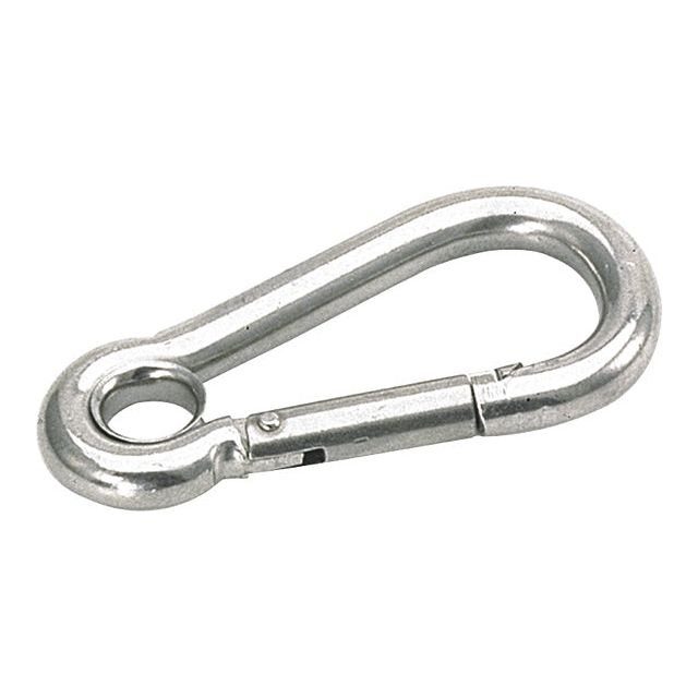 Karabijnhaak met oog