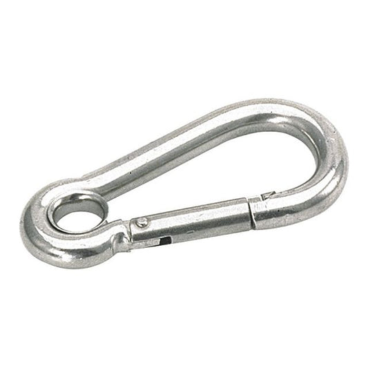 Karabijnhaak met oog