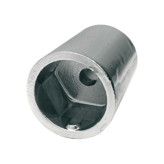 Schroefas anode zink 45mm 6 kant